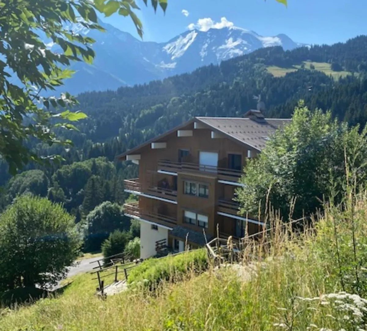 Apartmán T2 With Pool In Saint-Gervais-Les-Bains